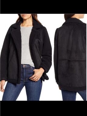 Caslon Faux Shearling Jacket